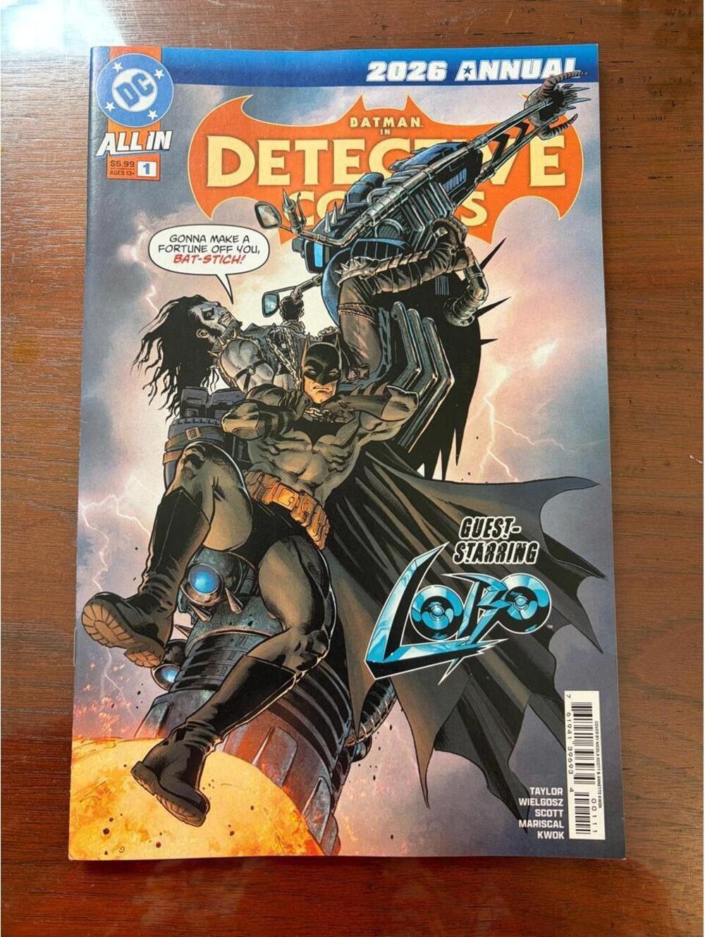 DC Comics All In 2026 Annual 1-3